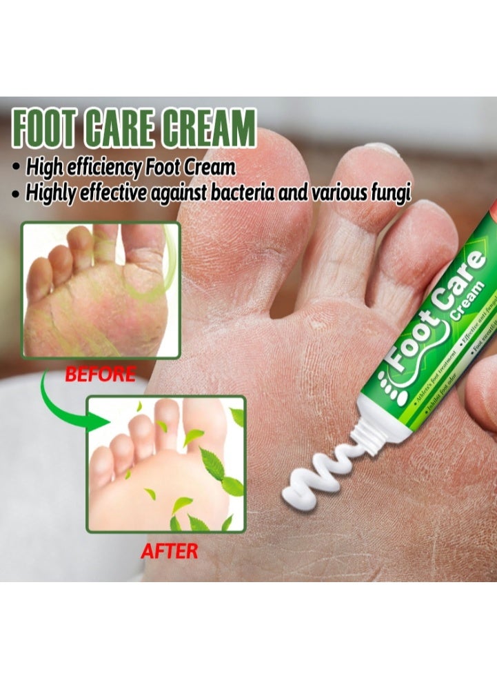 ERAYCEE Foot Care Cream Herbal Athlete's Foot Ointment, Foot Odor Care Ointment, Foot Itching Ointment 20g - Image 3
